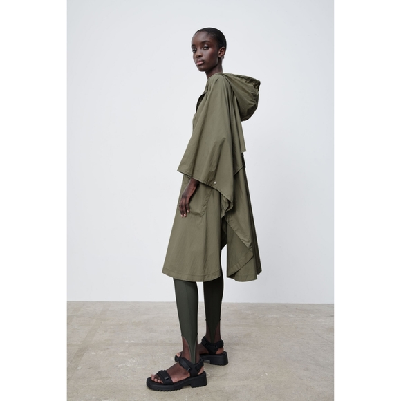 Zara Jackets & Coats Zara Waterproof Packable Raincoat Poshmark